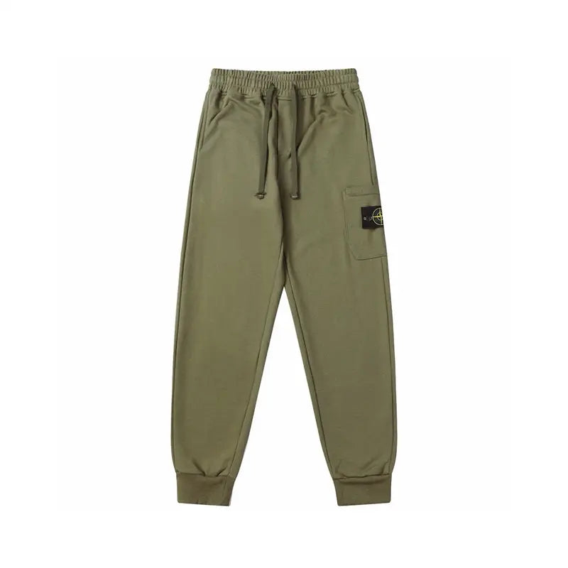 Stone Island Monochromatische Baumwoll-Cargohose Herren – Urbaner Stil, Ultrakomfort