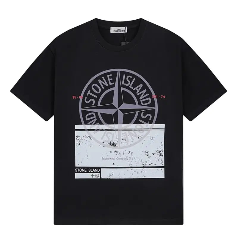 Stone Island Polichromatic Texture Herren T-Shirt – Exklusiver Urban Look
