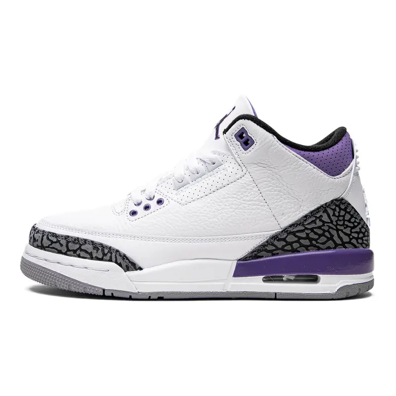 Air Jordan 3 Retro 'Dark Iris' Sneaker: Ikonischer Stil, Ultimativer Tragekomfort