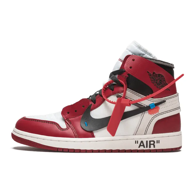 Exklusive OFF-WHITE x Air Jordan 1 'The Ten' Chicago High-Top Sneaker