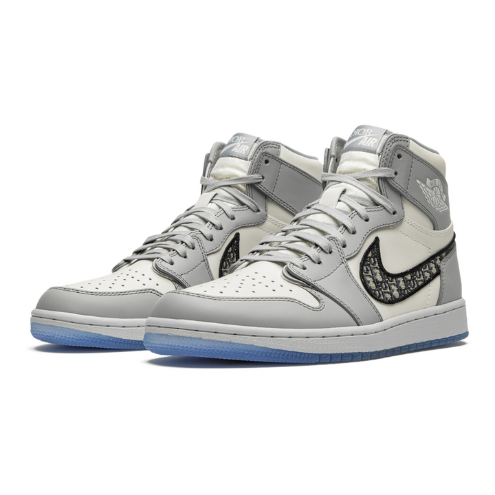 Exklusiver Air Jordan 1 Retro High Dior Sneaker | Luxuriöse Leder-Kollaboration | Sammlerstück