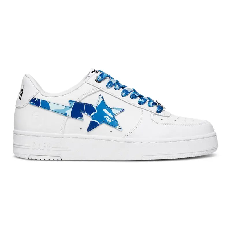 Exklusiver BAPESTA ABC Camo Pack Blauer Streetwear Sneaker – Kultschuh für Sammler
