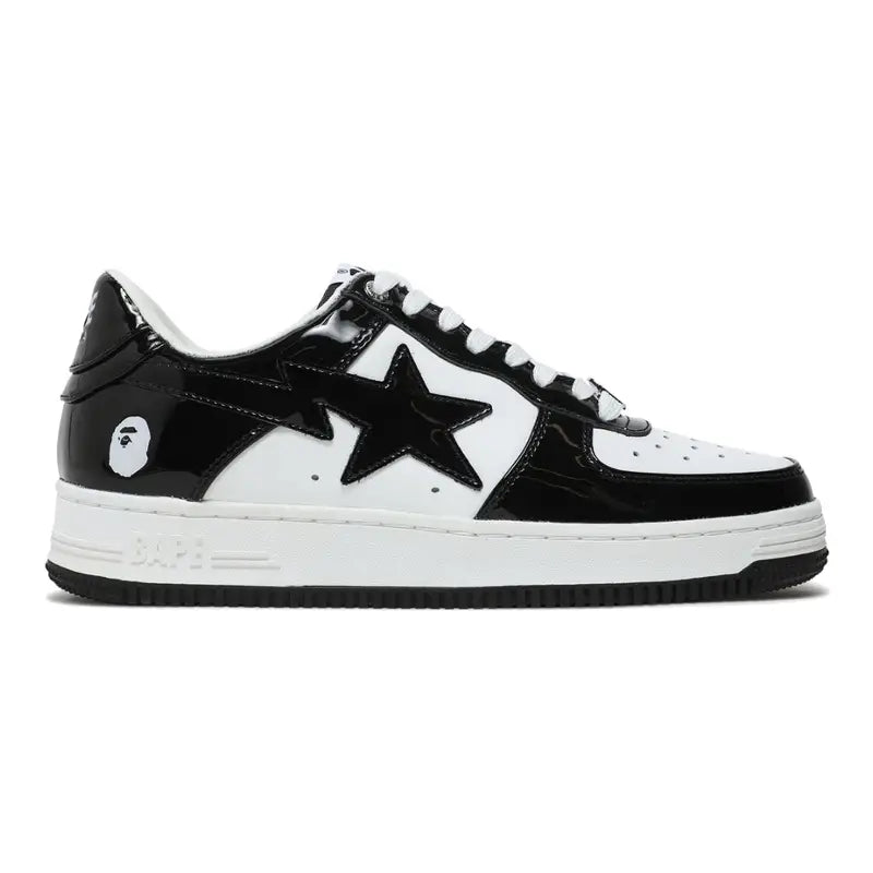 Bapesta 'Schwarz' Sneaker – Ikonisches Bape Streetwear Design für Komfort