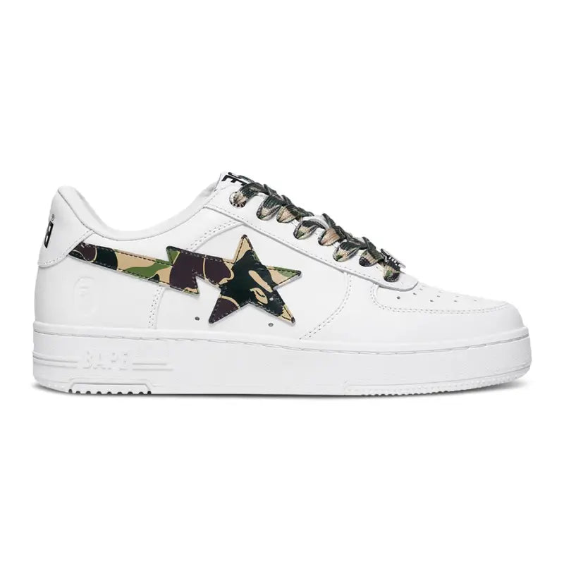 BAPESTA 'ABC Camo Pack' Grüne Luxus Streetwear Sneaker – Exklusives Bape Design