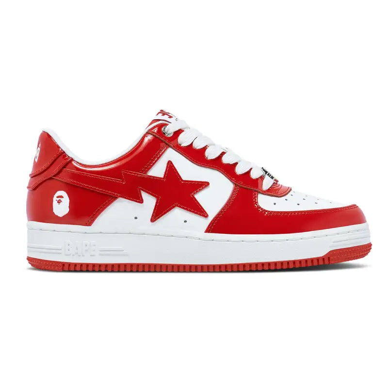 Exklusiver BAPESTA #5 'RED' Sneaker – Ikonisches Streetwear Design für Sammler