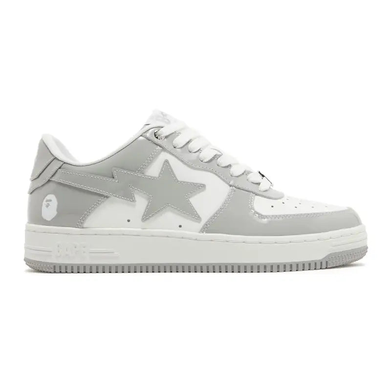 BAPESTA #5 'LIGHT GREY' Sneaker – Stylisch, Bequem, Kultig für Herren