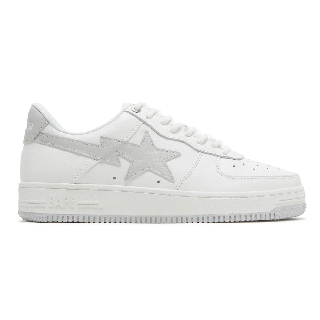 Exklusiver JJJJOUND X BAPESTA 'WHITE' Sneaker: Stylischer Streetwear-Kultschuh für Sammler