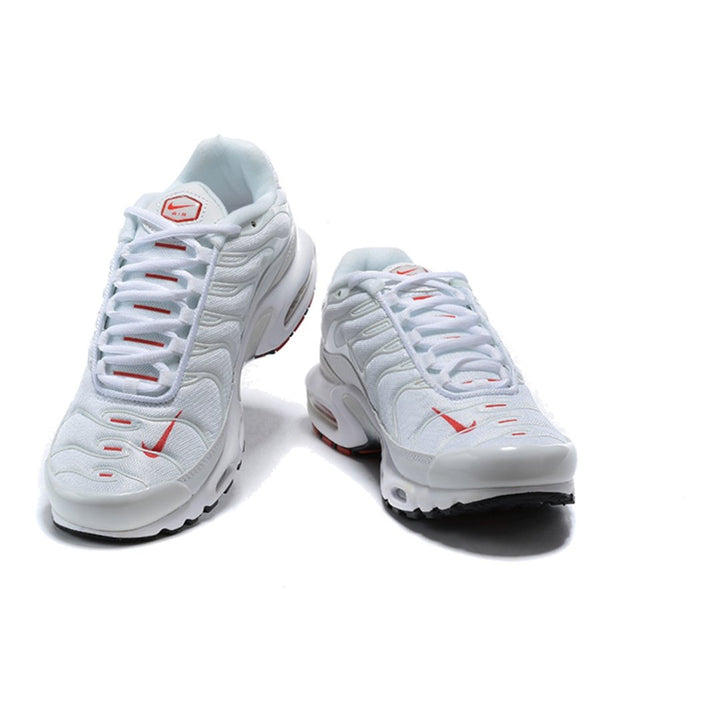 Nike TN Plus Tuned Air Komfort Herren Lifestyle Sneaker Schwarz Weiß