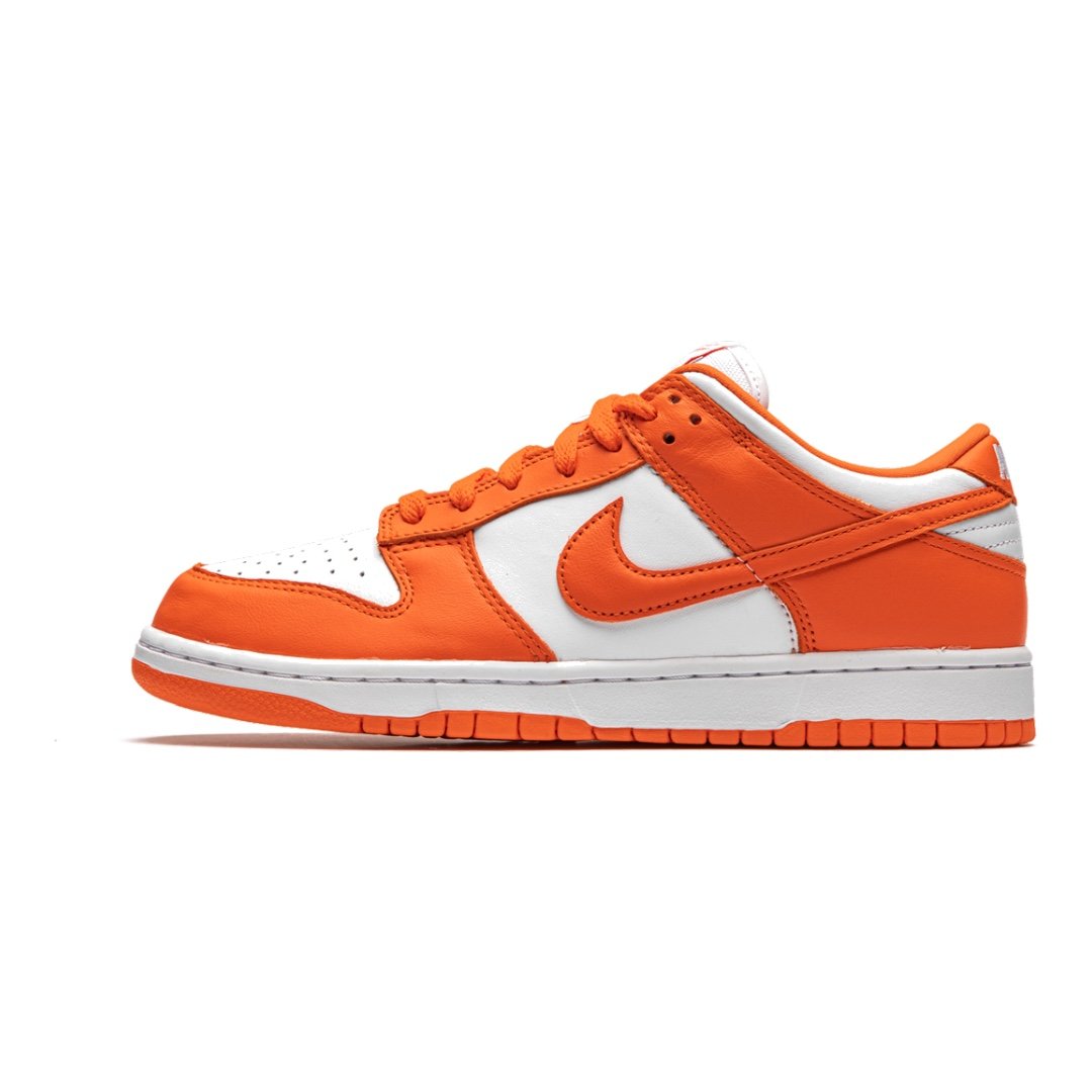 Nike Dunk Low Retro 'Syracuse' Sneaker – Orange Weiß Leder Sportschuh Herren Damen