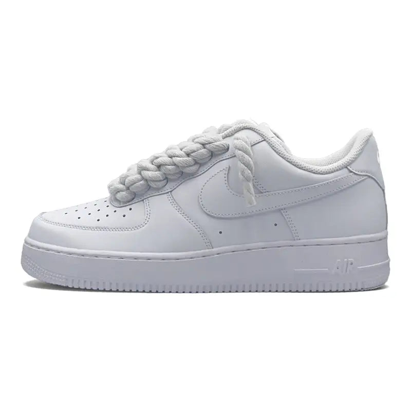 Nike Air Force 1 Weiß Seilsenkel Sneaker – Einzigartiger Style & Komfort