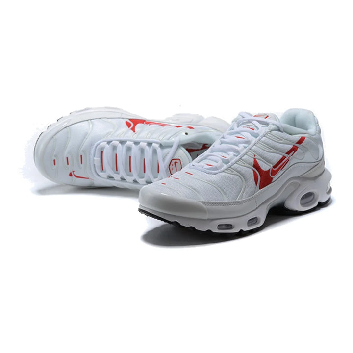 Nike TN Plus Tuned Air Komfort Herren Lifestyle Sneaker Schwarz Weiß