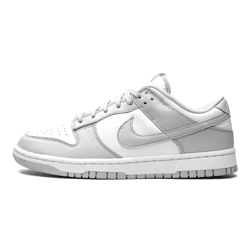 Nike Dunk Low „Grey Fog“ Retro Leder Sneaker – Stilvoller Komfort für jeden Tag