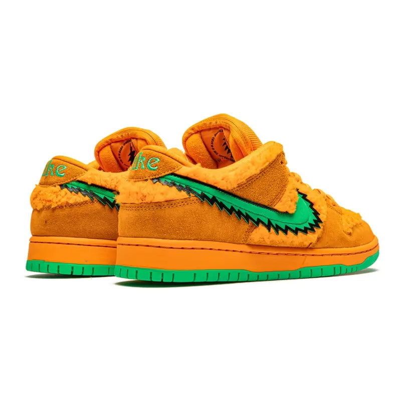 Exklusiver Nike SB Dunk Low Grateful Dead Orange Bear Sammler Sneaker
