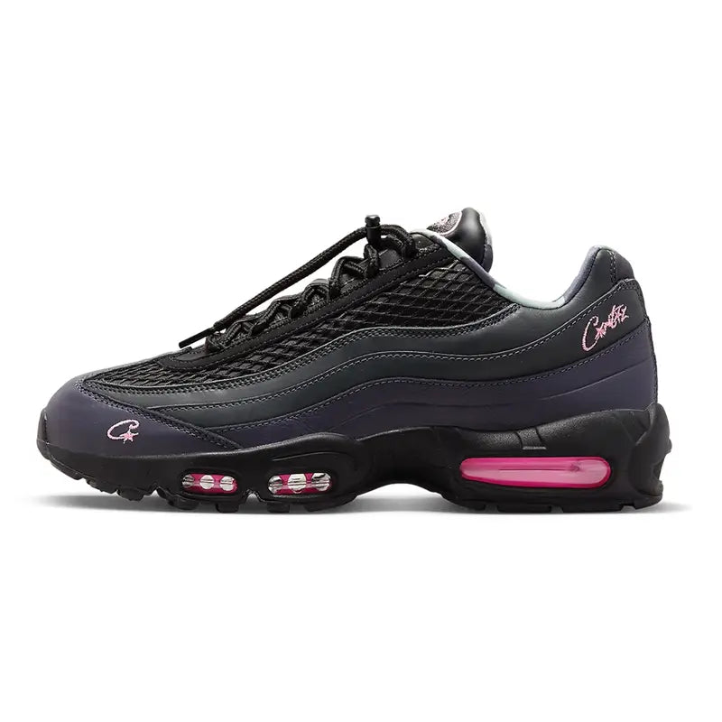 Nike Air Max 95 Corteiz "Pink Beam" Sneaker – Exklusiver Stilvoller Komfort für Sammler