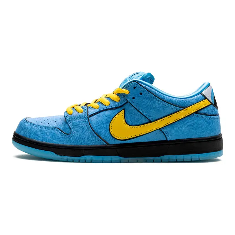 Nike SB Dunk Low Powerpuff Girls 'Bubbles' Sneaker – Glänzend, Verspielt, Einzigartig