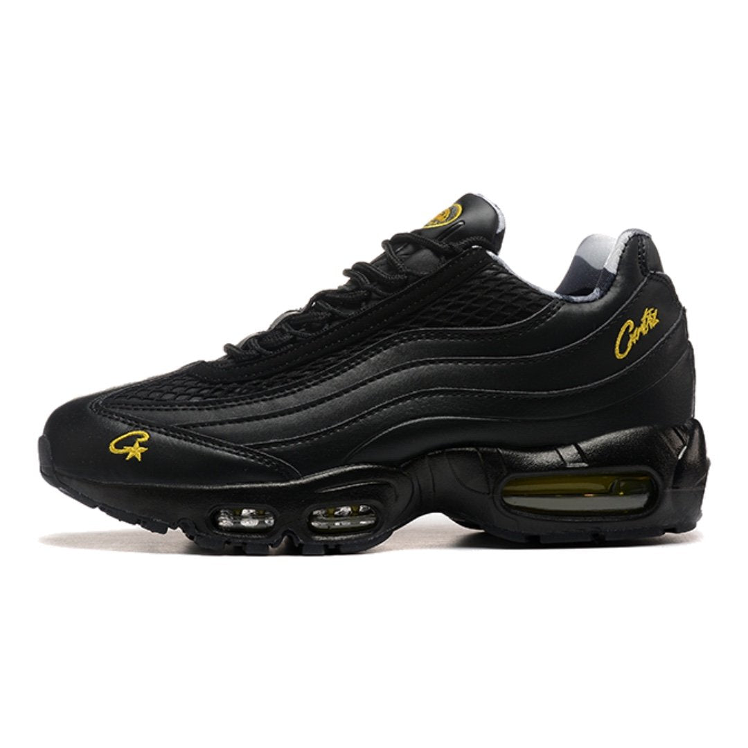 Nike Air Max 95 Corteiz Schwarz Gelb Sneaker – Ikonischer Style & Max Air Komfort