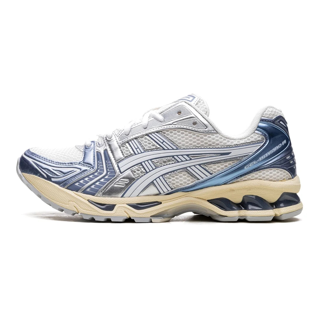 ASICS GEL-Kayano 14 Metallic Blau – Stilvolle Komfort-Sneaker für jeden Tag