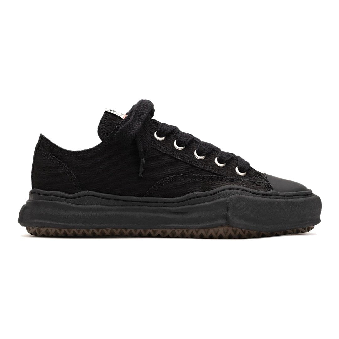 Exklusive Maison Mihara Yasuhiro Peterson OG Sohle Canvas Low Lifestyle Sneaker Schwarz