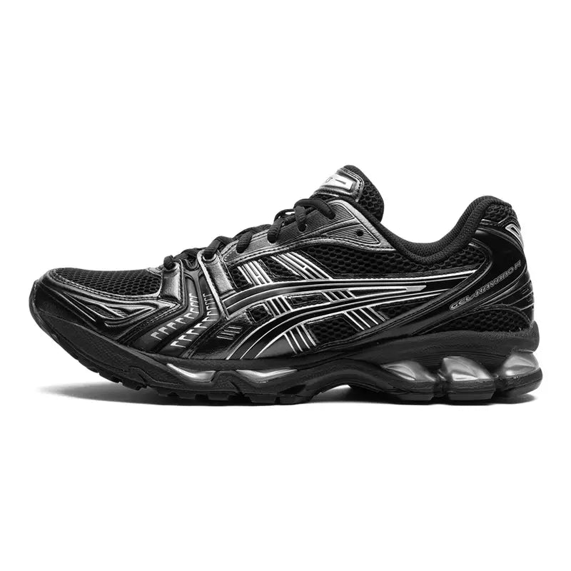 ASICS Gel-Kayano 14 'Black Pure Silver' Herren Retro Y2K Komfort Laufschuh