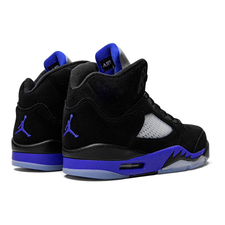 Air Jordan 5 Retro „Racer Blue“ Herren Sneaker – Ikonischer Basketballschuh in Schwarz/Blau