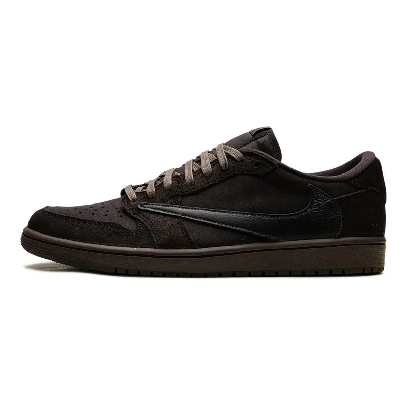 Exklusiver Air Jordan 1 Low OG Travis Scott "Velvet Brown" Sneaker