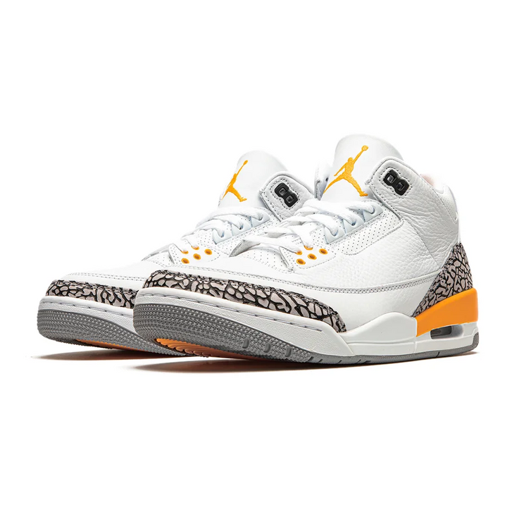 Ikonischer Air Jordan 3 Retro WMNS 'Laser Orange' Damen Sneaker – Stilvoller Komfort
